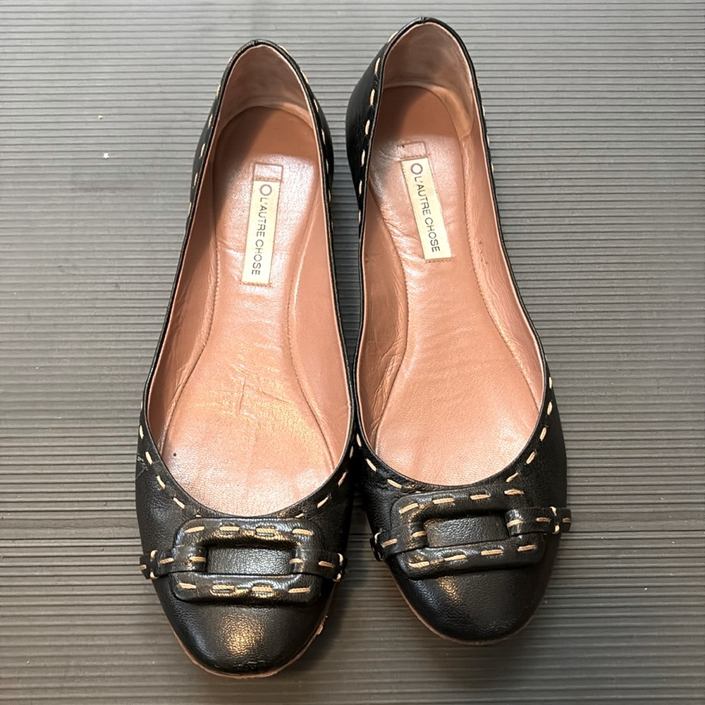 L'Autre Chose
Leather ballet flats
